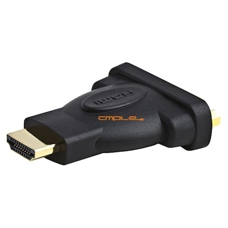 Cmple Cmple 105-N HDMI Male to DVI-D(24+1) Female Adapter  Gold Plated 105-N